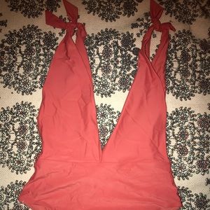 Deep V American eagle swim suit NWT